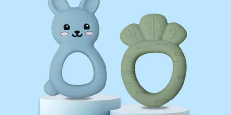 Easter Baby Teether 2-Packs Only $5.99 on Amazon