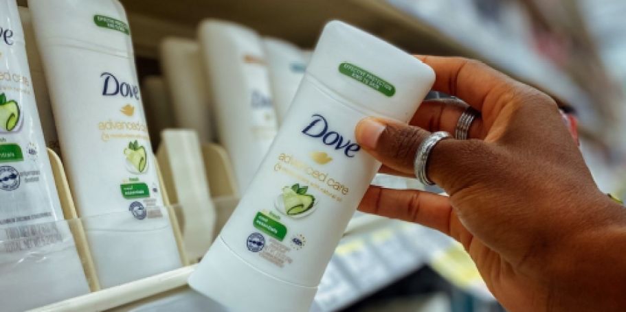 Dove Deodorant 4-Pack Only $12.58 Shipped on Amazon