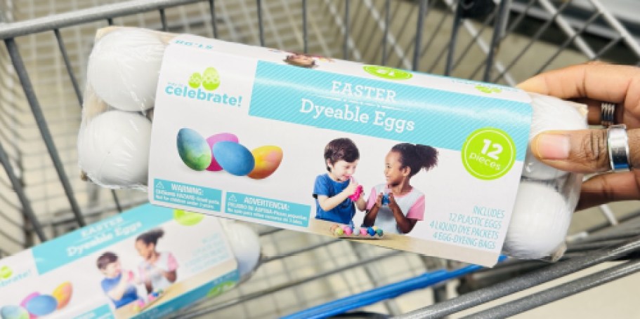 Dozen Dyeable Easter Eggs Just $2.96 on Walmart.com