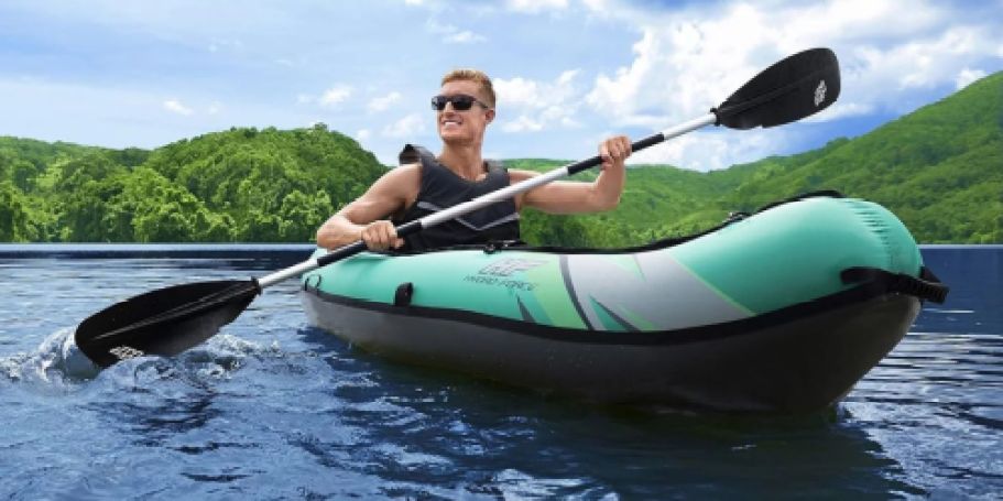 Inflatable Kayak w/ Accessories Just $69.99 Shipped for Prime Members (Reg. $260)
