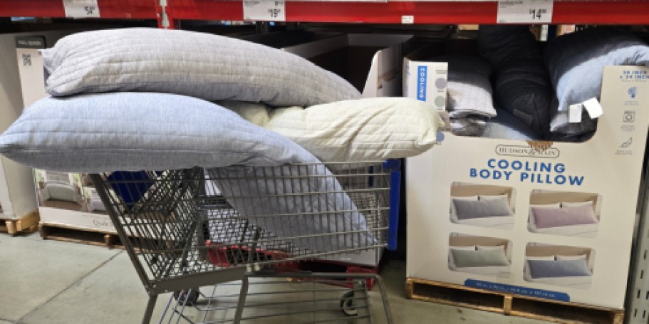 New Hudson & Main Cooling Body Pillow Only $14.98 at Sam’s Club