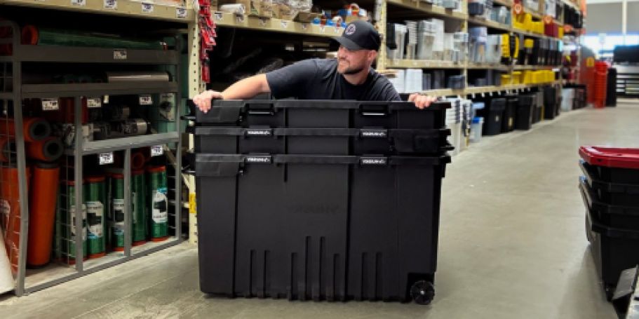 Home Depot’s 170-Gallon Storage Tote Holds It All (Even Stetson!)