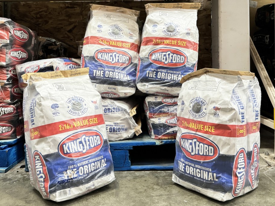 Kingsford Charcoal bags in store