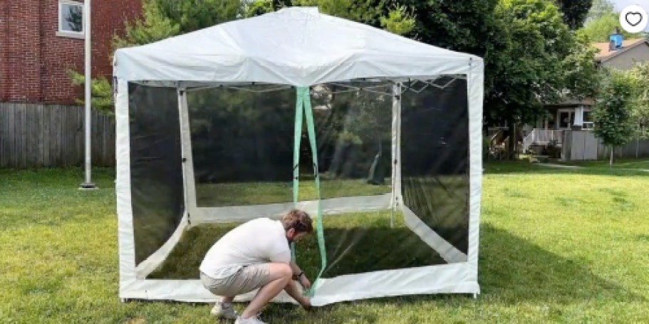 Ozark Trail Screened Tent w/ Magnetic Closure Only $79 on Walmart.com