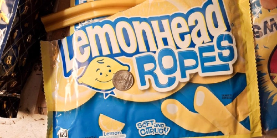 FREE Lemonhead Ropes Candy If Rain Is in Your Local Forecast Today