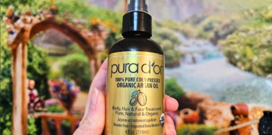 Pura D’or Organic Moroccan Argan Oil Only $6 Shipped on Amazon (Reg. $17)