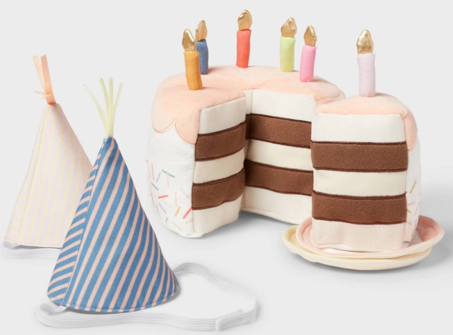 pillowfort kids birthday cake playset