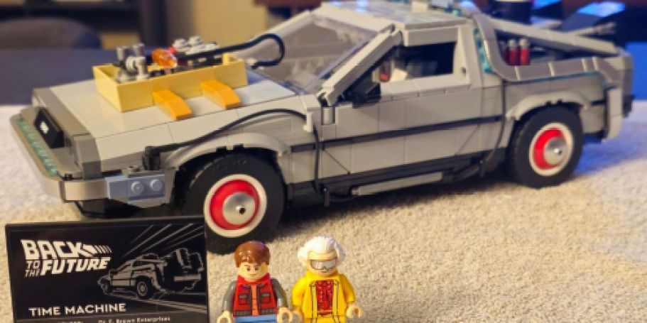 LEGO Back to the Future DeLorean Car Set Only $170 Shipped on Walmart.com