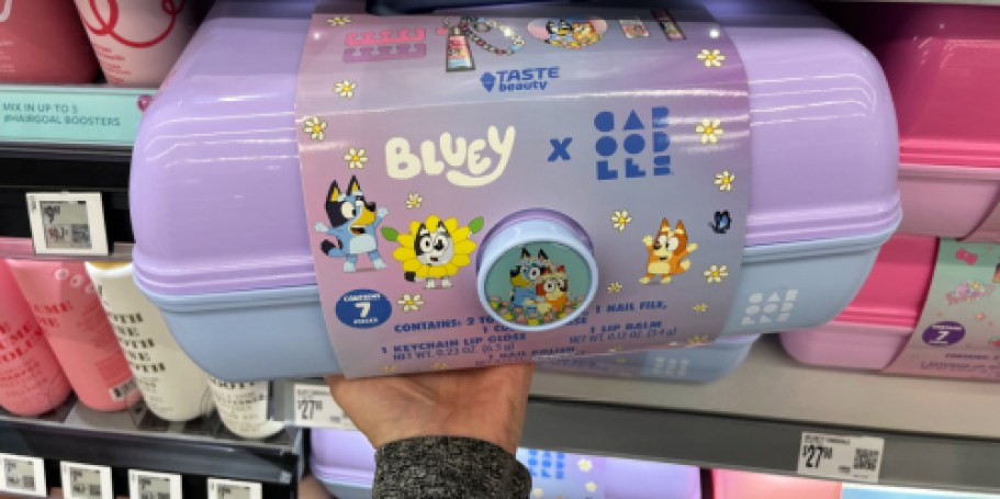 Bluey x Caboodles Set w/ Beauty Items Just $15.50 on Walmart.com (Reg. $28) | Fun Easter Gift