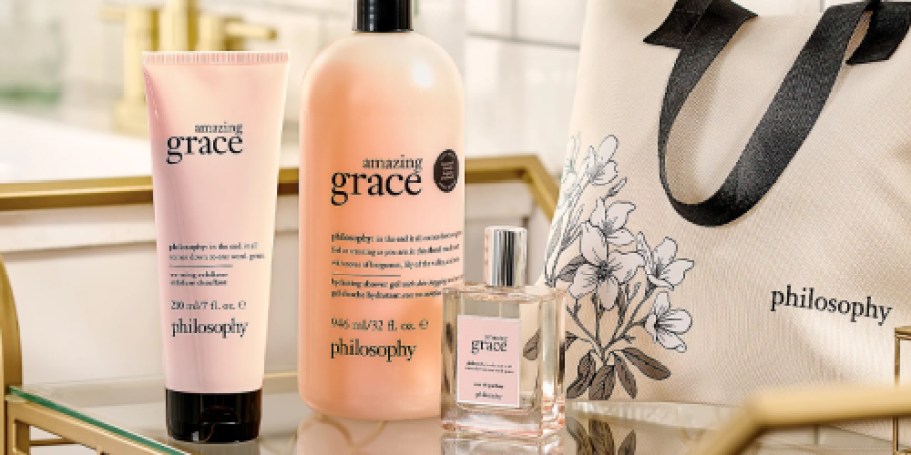 Philosophy Grace Fragrance 3-Piece Set w/ Tote from $39.98 Shipped ($182 Value)