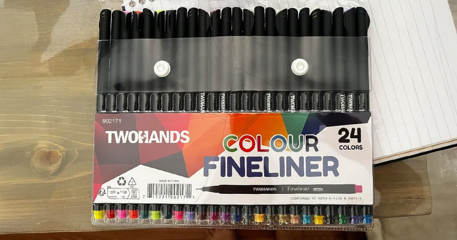 colored pens
