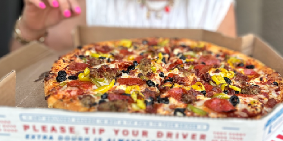 Ends Tonight! Score 50% Off ALL Domino’s Pizzas (Including Gluten-Free, Specialty, & Stuffed Crust)