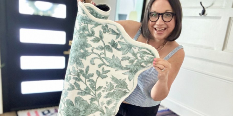 We Love These UNDER $36 Shipped Walmart Scalloped Area Rugs