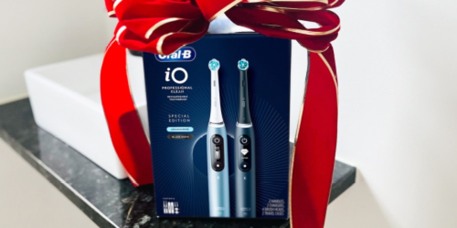 TWO Oral-B iO Electric Toothbrushes for Less Than the Price of ONE!