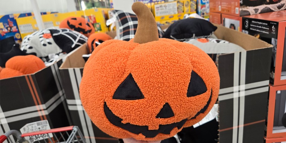 Pumpkin Pillow at Costco