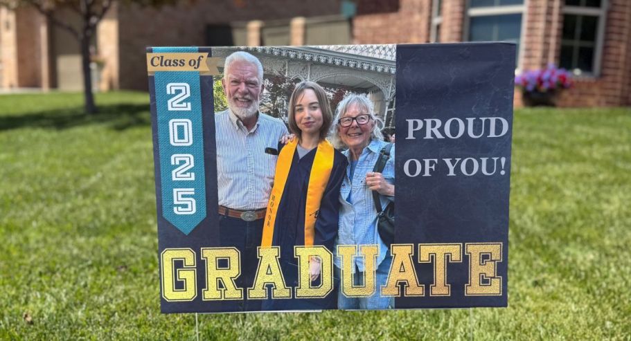 Walgreens Custom Yard Signs Just $12 with Free Same-Day Pickup (+ A Clever Decor Hack!)