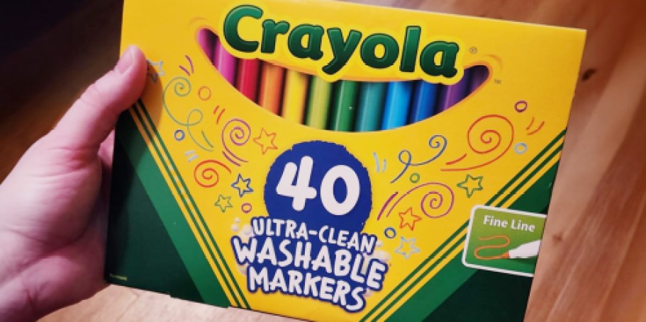 Crayola Markers 40-Count Only $10.48 Shipped on Amazon
