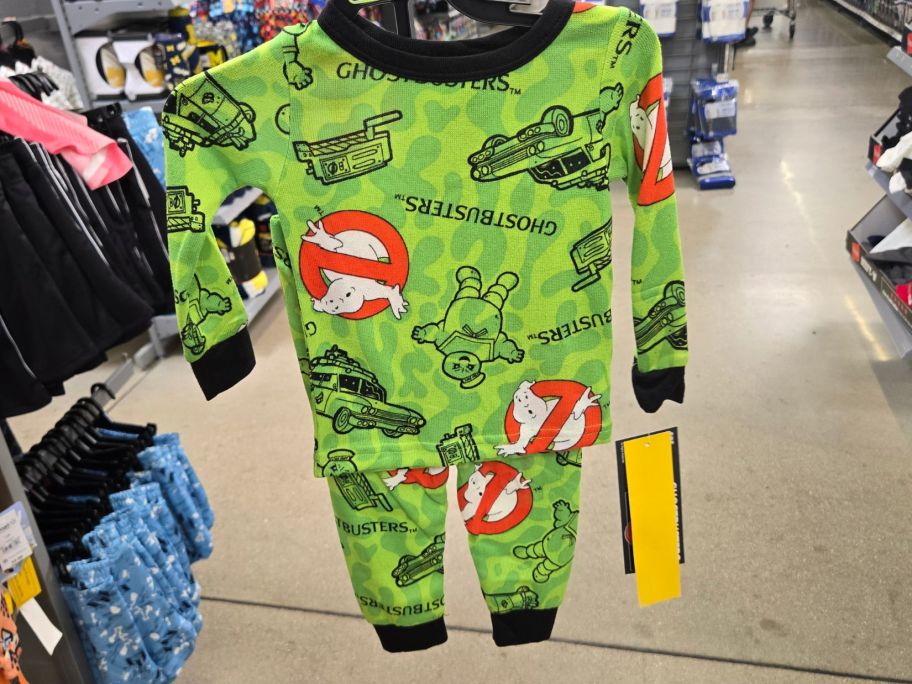 Ghostbusters Toddler Halloween Glow In The Dark Pajama 2-Piece Set in store