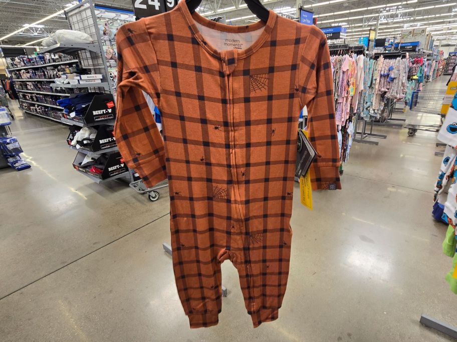 orange Modern Moments by Gerber Halloween Pajamas in store