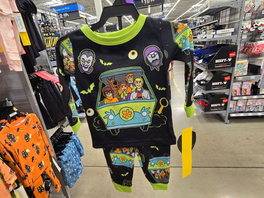 Scooby-Doo Toddler Halloween Pajama Set in store