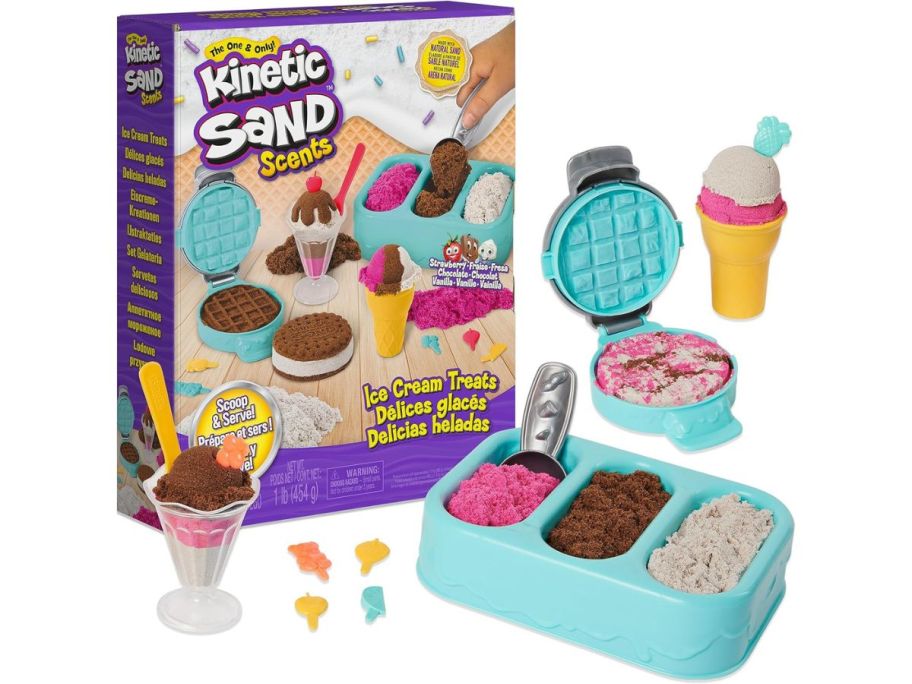 Kinetic Sand Scents Ice Cream Treats Playset