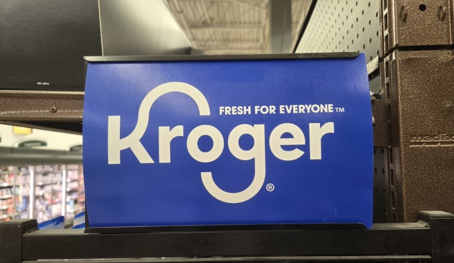 kroger store sign