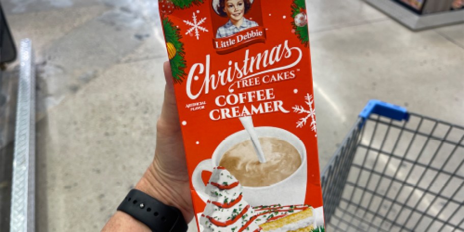 Little Debbie’s Christmas Tree Cakes Coffee Creamer Now at Walmart