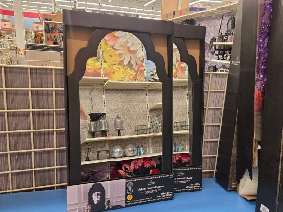 Lighted Haunted Mirrors in store