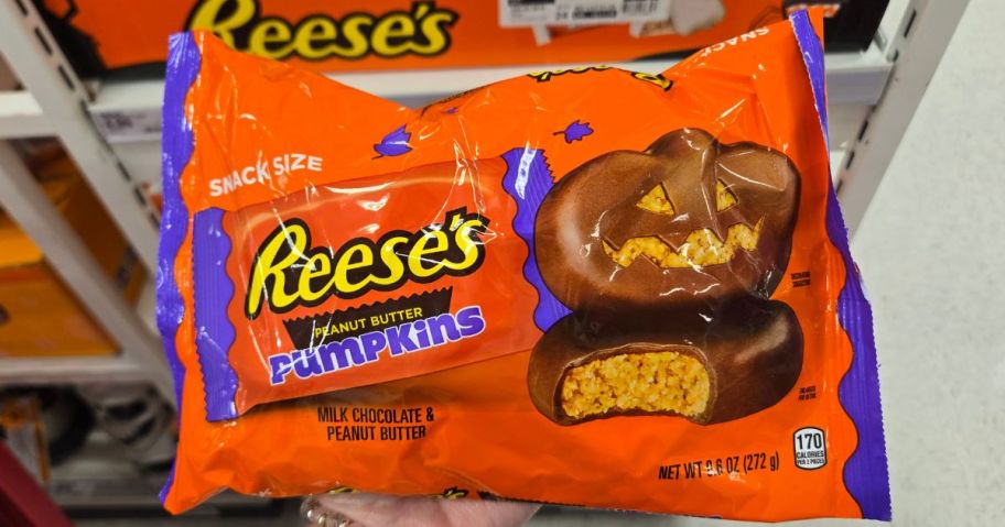 Reeses Snack Size Pumpkins