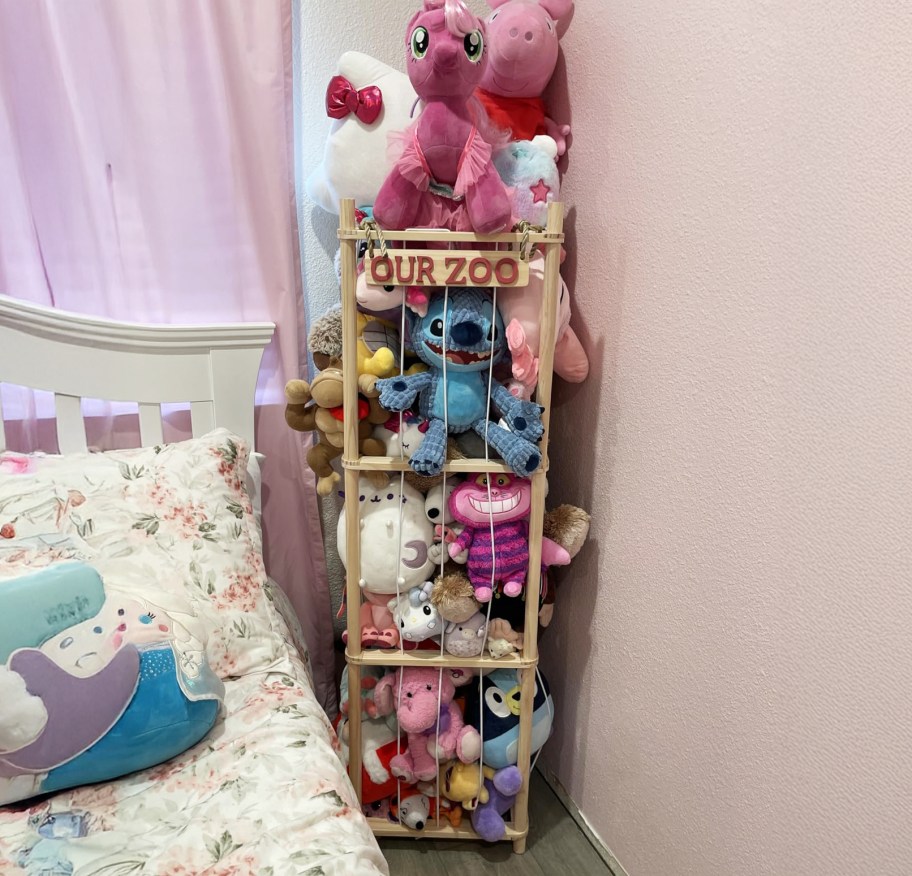 Stuffed Animal Toy Storage Organizer Only $19.99 Shipped on Amazon (Reg. $40)