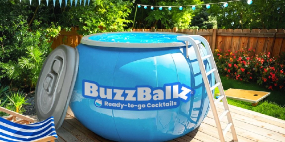 Score a Giant BuzzBallz Pool for $20 on July 31st (Over $3,000 Value!) If You’re Quick!
