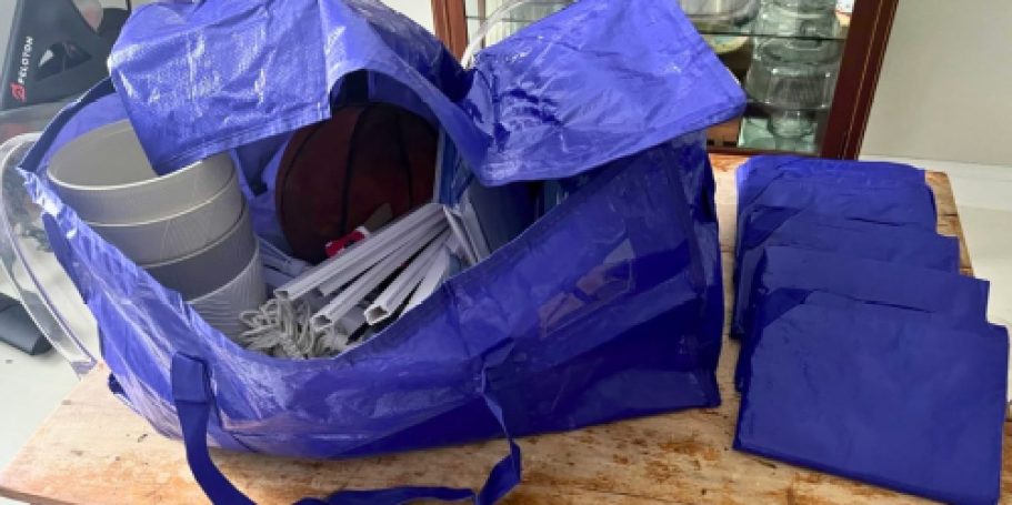 Extra Large Moving Storage Bags 6-Pack Only $18.89 Shipped for Amazon Prime Members (Reg. $36)
