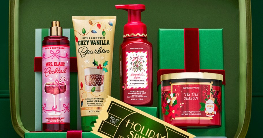 Bath & Body Works Holiday & Christmas Collection items