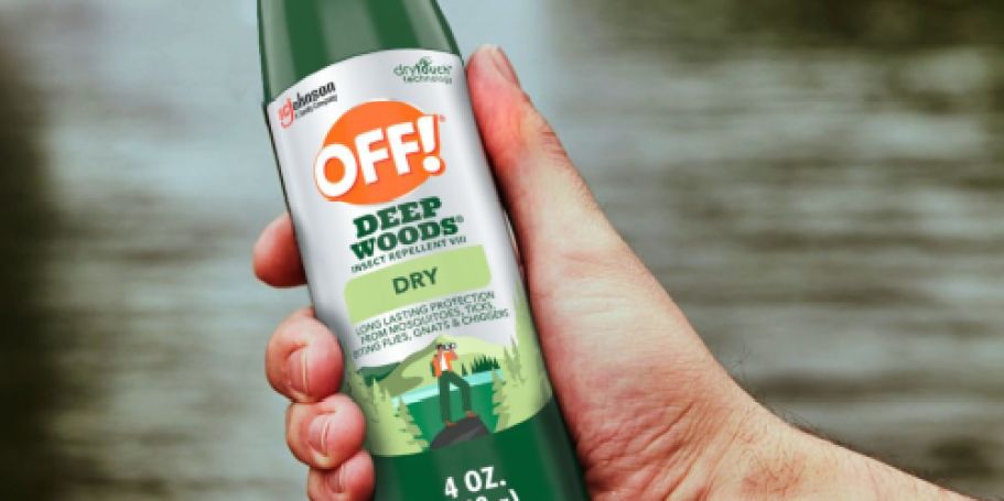 OFF Deep Woods Outdoor Spray Just $2 on Lowes.com (Reg. $9)