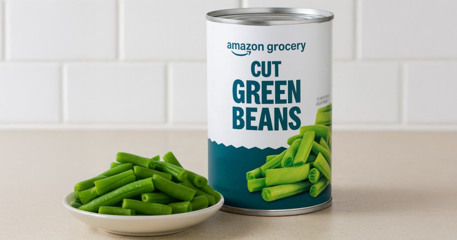 amazon grocery green beans in a can