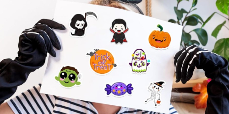 Vinyl Sticker Packs from $3.35 on Amazon (Fun Halloween & Christmas Designs)