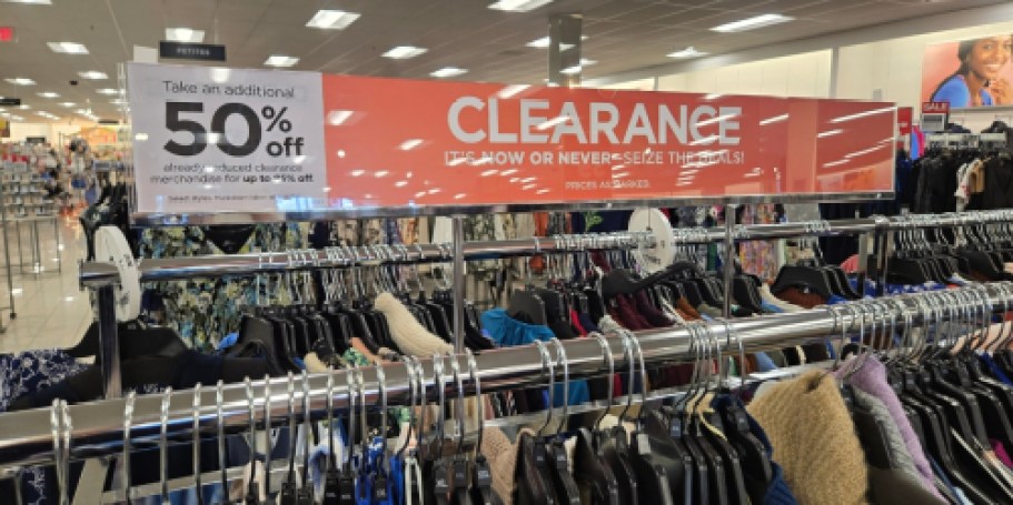 EXTRA 50% Off Kohl’s Clearance = Clothing from $2