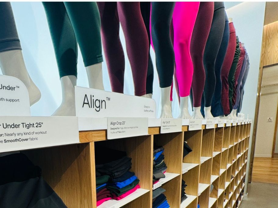 lululemon align leggings at a lululemon store