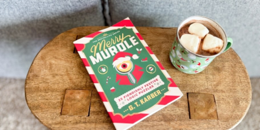 Up to 50% Off Murdle Books Including the NEW Merry Murdle (Fun Stocking Stuffers!)