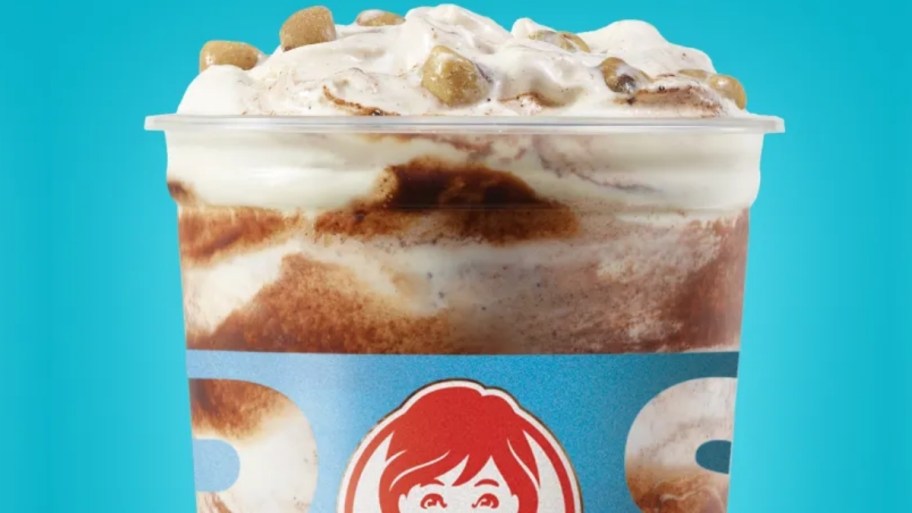 wendys cookie dough frosty fusion