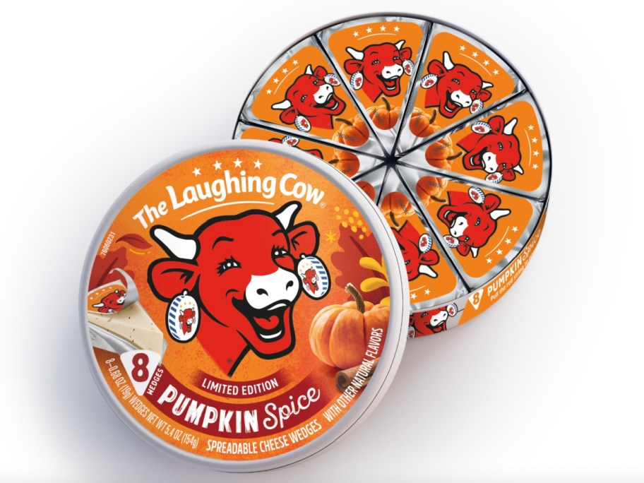 wheel of pumpkin spice cheese