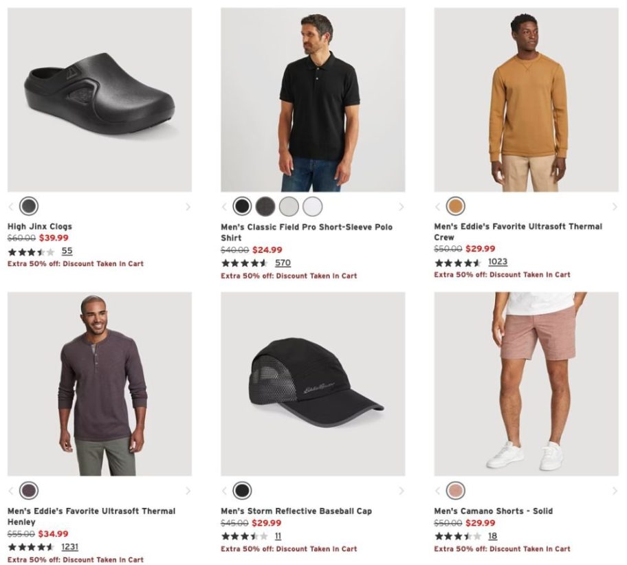Eddie Bauer Men's Clearance