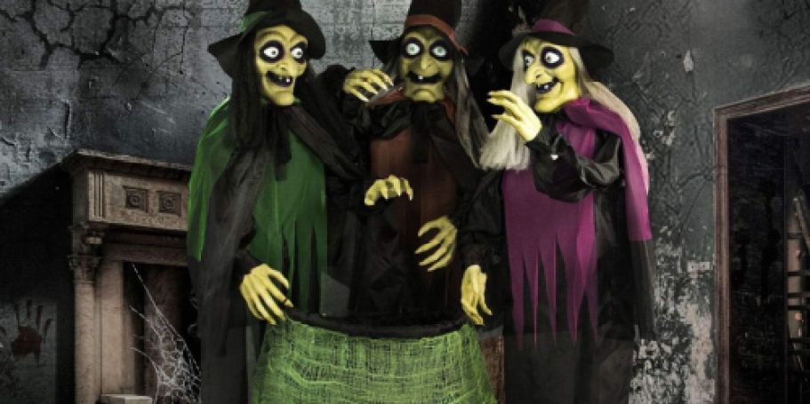 Up to 60% Off Haunted Hill Farm Halloween Animatronics on Amazon