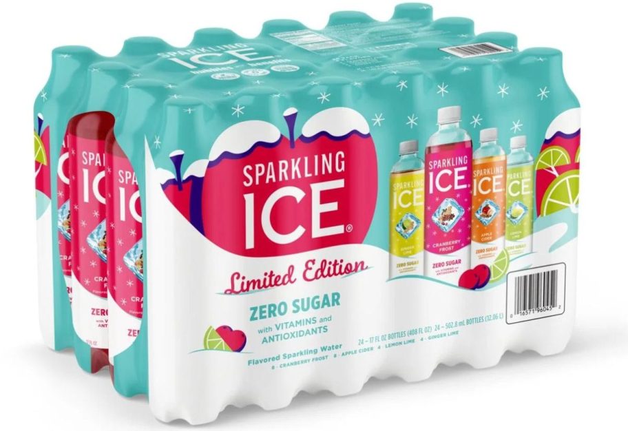 A case of Limited Edition Sparkling Ice Drinks from Sam's Club