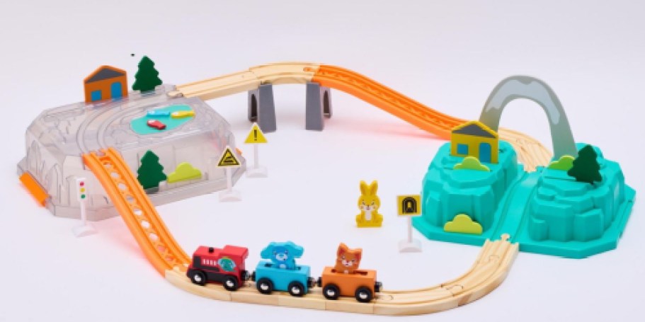 HURRY! This $4 Wooden Train Set on Walmart.com Will Sell Out!