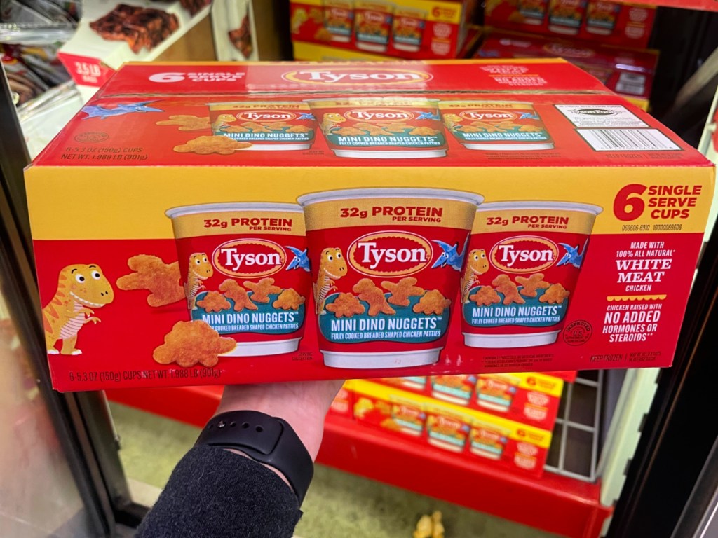 Tyson Chicken Nugget Cups at sams club