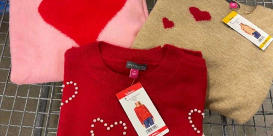 Up to 50% Off Sam’s Club Valentine’s Day Women’s Clothing | Styles from $7.81
