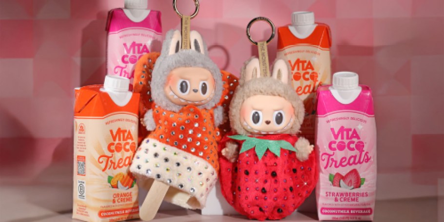 Score a FREE Vita Coco Halloween Mystery Kit at 12PM ET (w/ Labubu Costume + Keychain)!