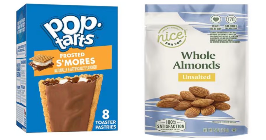 breakfast pastries and almonds