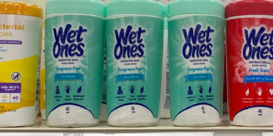 Wet Ones Hand Wipes 40-Count Just $1.97 Shipped on Amazon